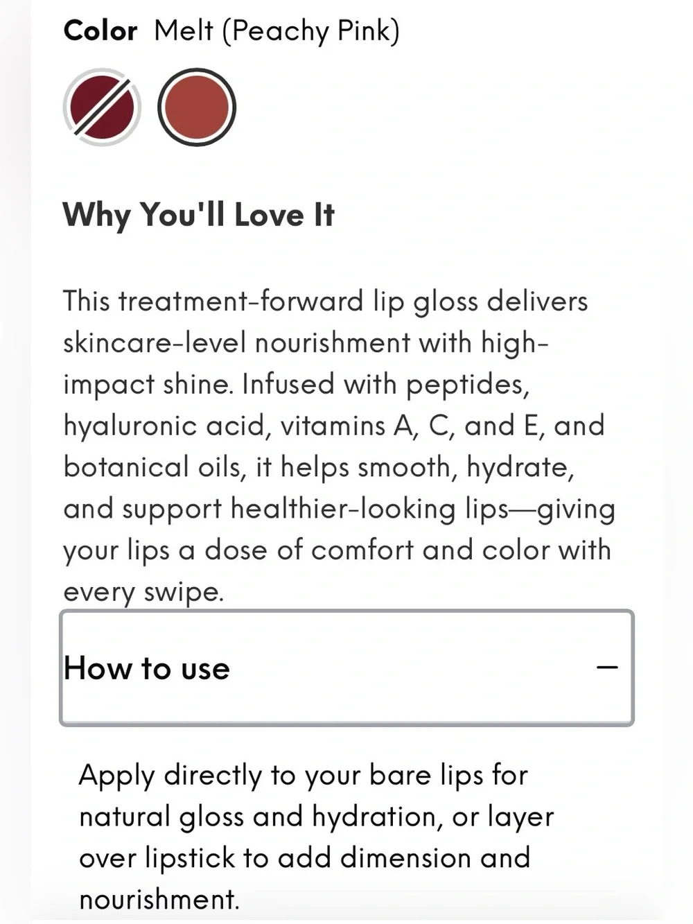 Lithe hydra gloss